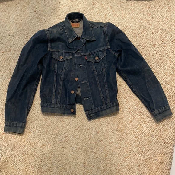 Levi’s women’s small jacket UK, vintage custom